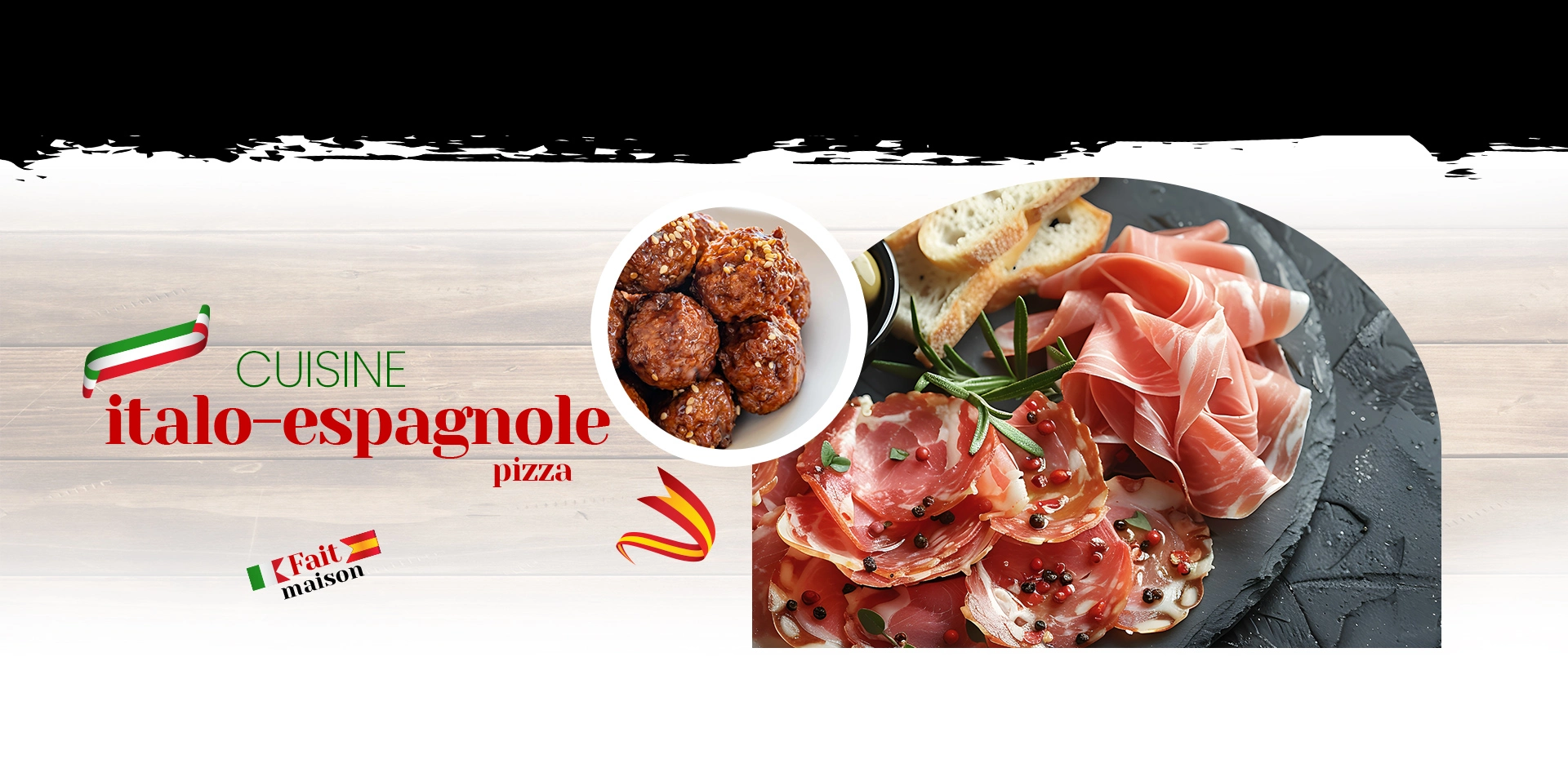 Plats Italio-espagnoles à Artigues-près-Bordeaux - Mamie Justa